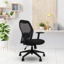 Wipro Furniture Alivio Mid Back Mesh Ergonomic Home-Office Chair with Synchro Tilt Mechanism...
