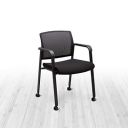 Wipro Furniture Polycarbonate Arm Rest Study Chair (Black)...