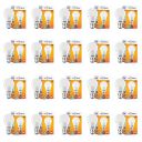 wipro Garnet 10W B22 LED Bulb, Coolwhite (Pack of 20)...