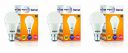 wipro Garnet 12W LED Bulb for Home & Office |Warm White (2700K) | B22 Base|220 degree Light coverage |4Kv Surge Protection |400V High Voltage Protection |Energy Efficient | Pack of 3...
