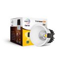 Wipro Garnet 15W Trimless COB Spotlight for Ceiling | Cool Day White...