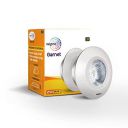 wipro Garnet 2W LED Integrated Spotlight | Blue Color | Compact Design Ceiling Spot light for Cabinets & Wardrobes| Cutout - 33mm|Pack of 6...
