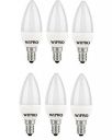 wipro Garnet 3W Led Frosted Candle Bulb |Pack Of 6...
