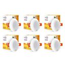 Wipro Garnet 3W Led Mini Downlight for Home & Cabinet| Green |Pack of 6...