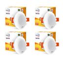 Wipro Garnet 3W Led Mini Downlight, Red | Pack of 4...