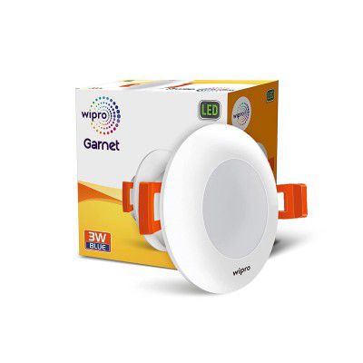 wipro Garnet 3W Mini LED Downlight (Blue)