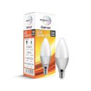 Wipro Garnet 5 W E14 Base Frosted Candle LED Bulb | Warm White (2700K) | Clear optics for sparkling effect | LED Filament Bulb...