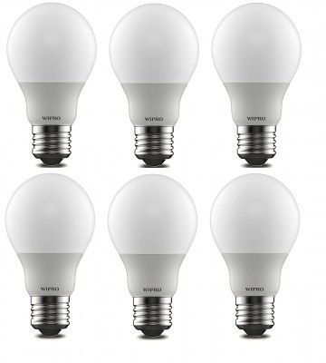 Wipro Garnet 5W LED Bulb for Home & Office |Cool Day White (6500K)