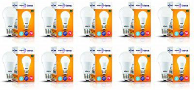 wipro Garnet 7W LED Bulb  |Cool Day White (6500K) | Pack of 10