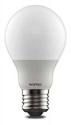 wipro Garnet 7W LED Bulb for Home & Office |Cool Day White (6500K) | E27 Base|220 degree Light coverage