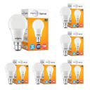 wipro Garnet 7W LED Bulb for Home & Office |Cool Day White (6500K) | B22 Base|220 degree Light coverage |4Kv Surge Protection |400V High Voltage Protection |Energy Efficient | Pack of 6...