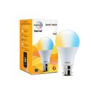 Wipro Garnet 9W B22D LED White and Yellow Smart Bulb, Pack of 1, (NS9100)...