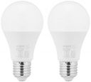wipro Garnet 9W LED Bulb | Warm White (2700K) | E27 Base | Pack of 2...