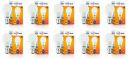 wipro Garnet Base B22 7-Watt LED Bulb (Pack of 10, Warm White)...