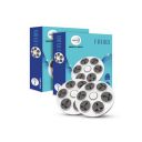 Wipro North West UFO 6+1 Flex Box with 6 Universal Socket & Single Switch | 2 meter long Extension Cord | Ultra smooth Rotation | Round Powerstrip for Home, Office | Pack of 2 | Grey & White...