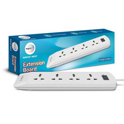 Wipro Northwest 6A Four-Way Extension Board (NWE0200)