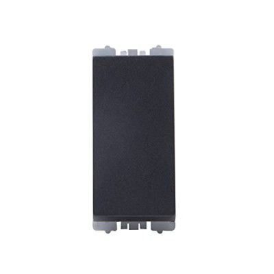 Wipro Northwest Nowa 16A One Way Switch, Matt Black (pack of 20)