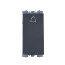 Wipro Northwest Nowa 6A Bell Push, Silver Grey (pack of 10)...