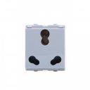Wipro Northwest Venia 6/16A 3 Pin - Power Socket, White (pack of 1)...