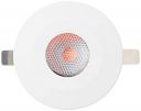 wipro Polycarbonate Garnet 2W Led Integrated Spotlight | Red Color | Compact Design Ceiling Spot Light for Cabinets & Wardrobes| Cutout - 33Mm|Pack of 4...
