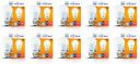 Wipro Polycarbonate Garnet Base E27 7-Watt Led Bulb (Pack of 10, Cool Day Light)...
