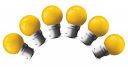 Wipro Safelite N10003 B22 0.5-Watt Led Night Lamp (Pack of 6, Yellow)...