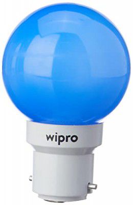 wipro Safelite N10004 B22 0.5-Watt Led Night Lamp (Pack of 3, Blue)