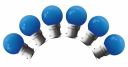 Wipro Safelite N10004 B22 0.5-Watt Led Night Lamp (Pack of 6, Blue)...