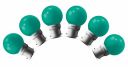 Wipro Safelite N10005 B22 0.5-Watt Led Night Lamp (Pack of 6, Green)...