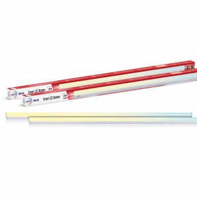Wipro Smart Wi-Fi 20W CCT LED Batten | White Tunable | Pack of 2