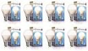 wipro Tejas 9w LED Bulb for Home & Office |B22 LED Bulb Base | Pack of 8...