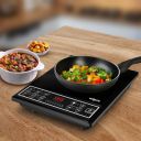Wipro Vesta CIC102 Induction Cooktop 1600 W with 7 Segment LED display for power and temperature settngs for fast cooking...