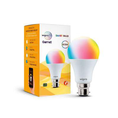 wipro WiFi Enabled Smart LED Bulb B22 12.5-Watt