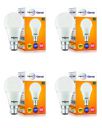 wipro Wipro Polycarbonate Garnet Base B22D 9-Watt Led Bulb (Pack of 4, Warm White)...