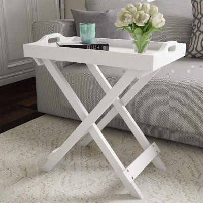 WIQOWEG Bed Side Table Living Room Sofa Side Coffee Table for Home