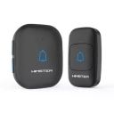 Wireless Doorbell, Himster Waterproof Door Bell Chime Kit Alarm for Home at Over 1000 Feet Range Operating with 56 Melodies, LED Flash, 7 Levels Adjustable Volume (Black 1 Transmitter & 1 Receiver)...