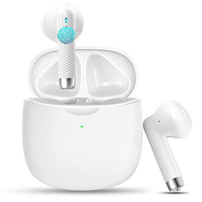 Wireless Earbud, Bluetooth 5.3 Headphones in Ear with Noise Cancelling Mic