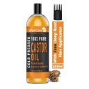 WishCare® Premium Cold Pressed Castor Oil - Pure & Virgin Grade - For Healthy Hair and Skin - 100 Ml...