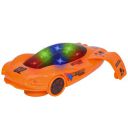 WISHKEY Space Travel Bump and Go Kids Toy Car, Musical Toy Car with 360 Degree Rotating Wheels, Battery Operated Car Toy with 3D Lights, Gifting Toy Car for Kids 3+ (Pack of 1, Orange)...