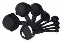 Wishome Measuring Spoon Smart and Plastic Spoon Set of 8 Pieces for Baking & Cooking...