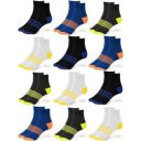 Wiz Socks for Men, Ultimate Premium Cotton Socks, Breathable, Ankle-Length Socks for Men & Women (Unisex), Free Size, Multicolor Pack of 12...
