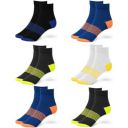Wiz Socks for Men, Ultimate Premium Cotton Socks, Breathable, Ankle-Length Socks for Men & Women (Unisex), Free Size, Multicolor Pack of 6...