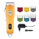 WMARK NG-2025B Salon Series Professional Metal Body Cordless Hair Clipper Digital Display 6500 RPM Powerful ...