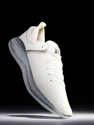 Woakers Men White Running Shoes