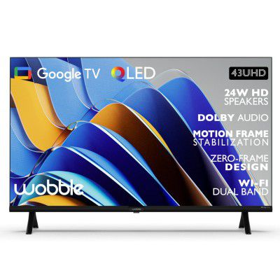 Wobble (43") QD Series 4K Ultra HD Smart QLED Google TV WB43GTAW9602QD