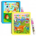 Wobbox Magic Book With Magic Doodle Pen - Reusable Magic Water Quick Dry Book, Magic Water Cooring Book (Pack of 2) (4Pcs)...