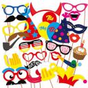 WOBBOX Photo Booth Party Props (26 Pieces)...