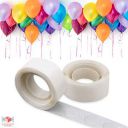Wobbox TM 100 Dots Party Balloon Glue Dots, White...