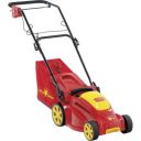 WOLF-Garten 18BKEJS2650 1400W 3500 RPM Electric 3-in-1 Push Lawn Mower,13"(33cm) Winged Blade...