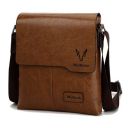 Wolfhorn Leather Branded Original Cross-body Sling Messenger Bag...